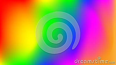 Rainbow gradient with blur. Stock Photo